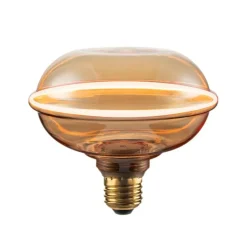 Lampada LED decorativa E7 eclipse Prismalux 265 lm ambrata