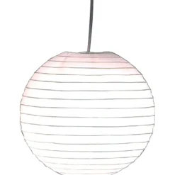Lampadario a sospensione Paper pallone bianco Ø 40 cm