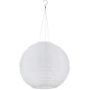 Lampada solare plastica bianco LED 300mAh 1,2V Ø300xH550 mm