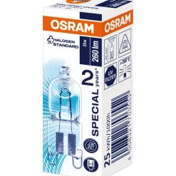 Lampadina alogena Osram Oven Pin G9 25 W 260 lm 2700 K