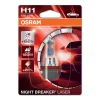 Lampadina auto H11- 12 V Night breaker Osram