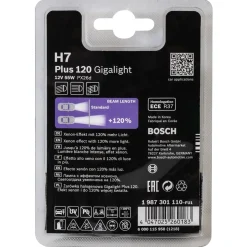 Lampadina Gigalight Plus Bosch 120 12V 55W H7