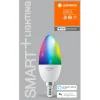 Lampadina LED a candela Ledvance Smart Home WiFi RGBW E14 470 lm