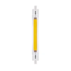Lampadina LED cob lineare 118 mm r7s 3000°k luce calda brillante
