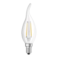 Lampadina LED E14 a forma colpo di vento Osram 470lm bianco caldo
