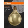 Lampadina LED E27 a globo Osram Vintage 720 lm bianco caldo