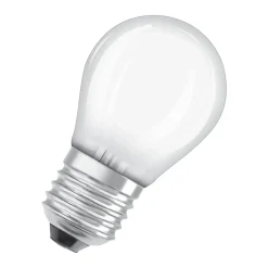 Lampadina LED E27 a sfera Osram 470 lm bianco caldo 3 pz