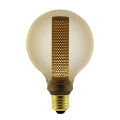 Lampadina LED E27 decorativa Twilight G95 30 lm ambrata