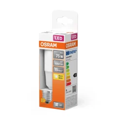 Lampadina LED E27 Tubolare Stick Osram Star 1050 lm bianco caldo