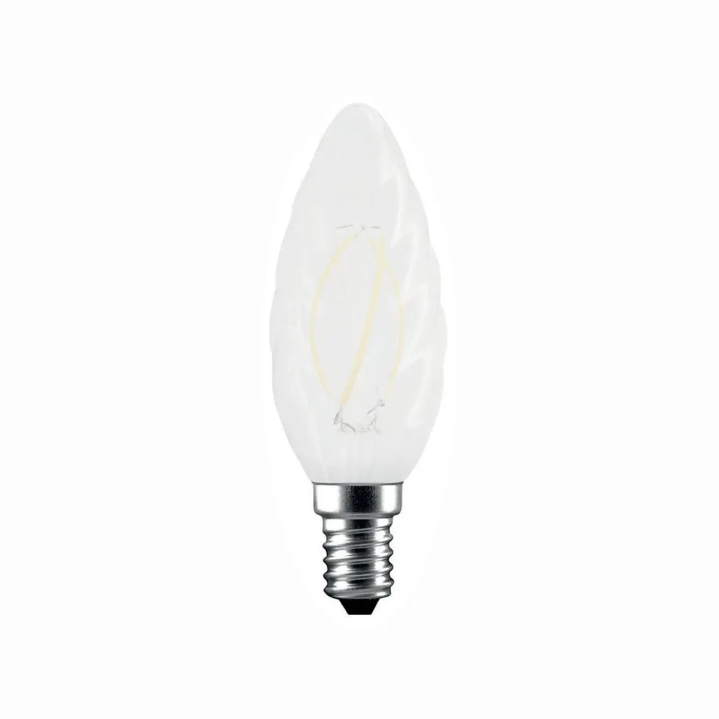 Lampadina LED filamento Tortiglione Ledbyled E14 4W 520 lumens