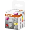Lampadina LED Osram Superstar+ PAR16 120° 6=46 W GU10 575 lm 4000 K dimmer