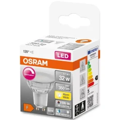 Lampadina LED Osram Superstar+ PAR16 120° 4.1=32 W GU10 350 lm 2700 K dimmer