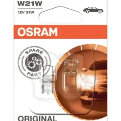 Lampadina per auto Osram con bulbo schiacciato W21W 12 V