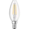 Lampadine LED E14 Osram bianco caldo 3 pz