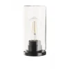 Lampioncino da esterno Cilindro set H 23 cm trasparente