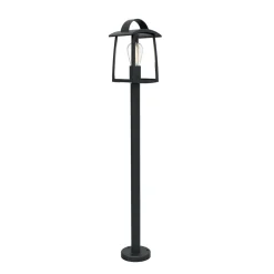 Lampioncino da esterno E27 Kelseynero 40 W H 103 cm