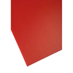 Lastra in polipropilene alveolare Plastonda 100x200 cm sp 2,5 mm rosso