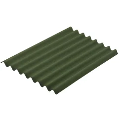 Lastra Onduline da copertura 100x76 cm verde
