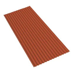 Lastra termoplastica Brico Onda 111,5x200 cm sp 18 mm terracotta