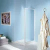 Lato fisso doccia 85/89 cm acrilico bianco