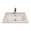 Lavabo bianco in mineralmarmo 60 cm