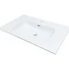 Lavabo da incasso Bauta Idrostile 350x125 mm bianco