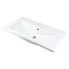 Lavabo da incasso Idrostile basetta rubinetteria 360x140 mm