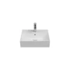 Lavabo d`appoggio in ceramica BOX 50 L 50 x P 42 x H 15 cm bianco