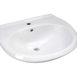 Lavabo in ceramica serie Idro 60 cm