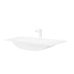 Lavabo quadrato 80 cm bianco