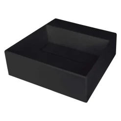 Lavabo appoggio granito Puerto Padre Idrostile foro rubinetto Nero