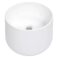 Lavabo da appoggio ceramica Rodas Idrostile antibatterico Bianco