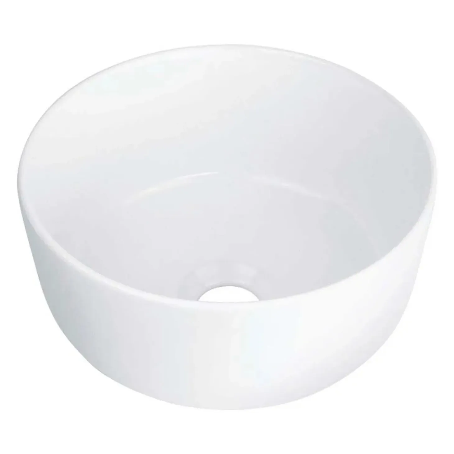 Lavabo da appoggio ceramica Segundo Frente Idrostile Bianco
