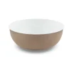 Lavabo da appoggio nocciola in metallo Open dm 39 cm e h 16 cm