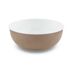 Lavabo da appoggio nocciola in metallo Open dm 39 cm e h 16 cm