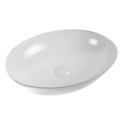 Lavabo d`appoggio Nature grigio 600x400x150 mm