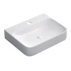 Lavabo d`appoggio Nordic bianco opaco 600x470x135 mm