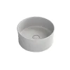 Lavabo d`appoggio Nordic grigio opaco 400x400x180 mm