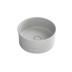 Lavabo d`appoggio Nordic grigio opaco 400x400x180 mm
