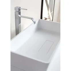 Lavabo in betacryl Zenith bianco