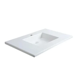 Lavabo per disabili in ceramica bianco