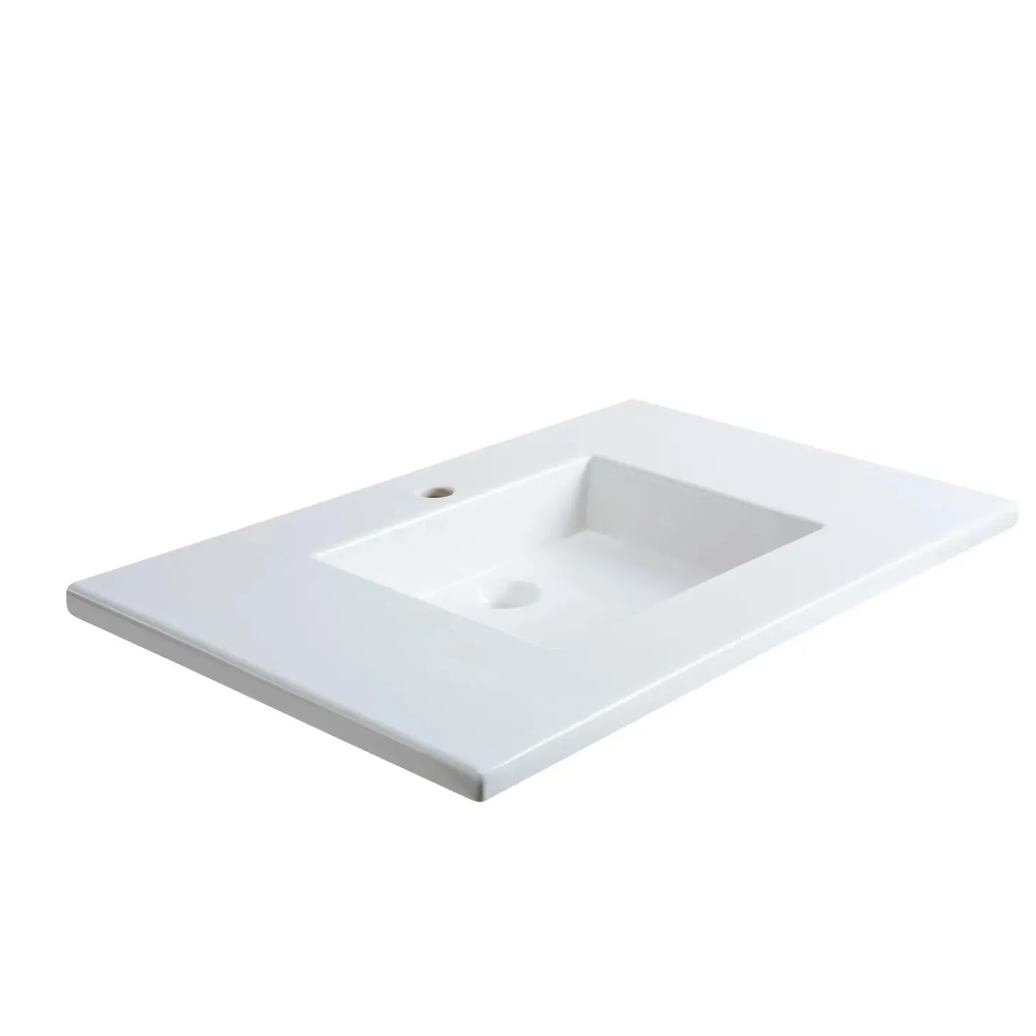 Lavabo per disabili in ceramica bianco