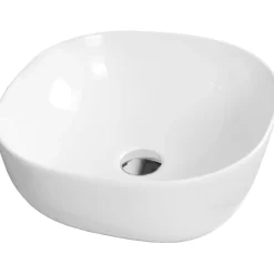 Lavabo quadrato appoggio Palermo 42 cm x 42 cm x 15 cm