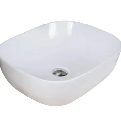 Lavabo rettangolare appoggio Napoli 49,5 cm x 40,5 cm x 15 cm