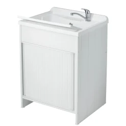 Lavatoio a serrandina pratiko in PVC 60 cm x 50 cm x 86 cm