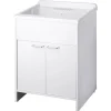 Lavatoio con anta singola pratiko in PVC