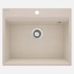 Lavello 1 vasca Idrostile Bayamo 500x216 mm beige
