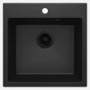 Lavello 1 vasca Idrostile Banes 500x216 mm grafite metallizzata