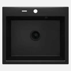 Lavello 1 vasca Idrostile Florida 520x210 mm Nero