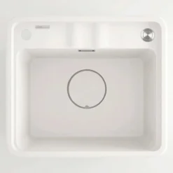 Lavello 1 vasca Idrostile Varadero 440x230 mm alabastro